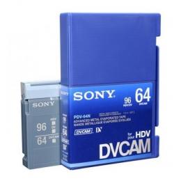 HDV/DVCAM用ビデオカセットテープ64分