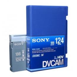 HDV/DVCAM用ビデオカセットテープ124分