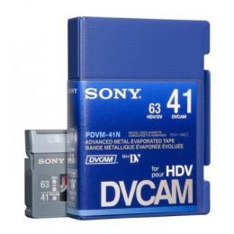 HDV/DVCAM用ビデオカセットテープ41分