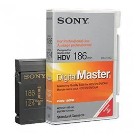 HDV/DVCAM用ビデオカセットテープ 186分