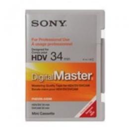 HDV/DVCAM用ビデオカセットテープ34分