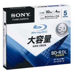 データ用BD-R DL 4倍速 5枚