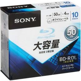 データ用BD-R DL 4倍速 10枚