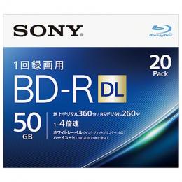 ビデオ用BD-R 4倍速 20枚