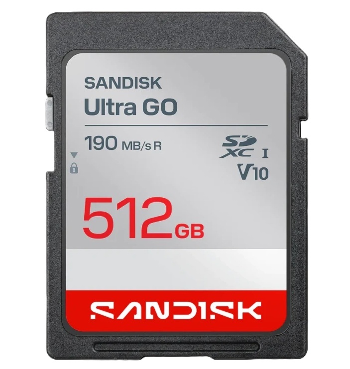 Ultra GO SDXC UHS-Iカード 512GB ※海外パッケージ品