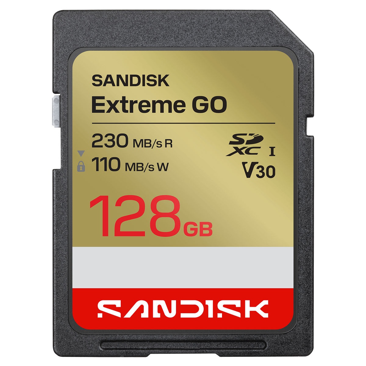 Extreme GO SDXC UHS-Iカード 128GB ※海外パッケージ品