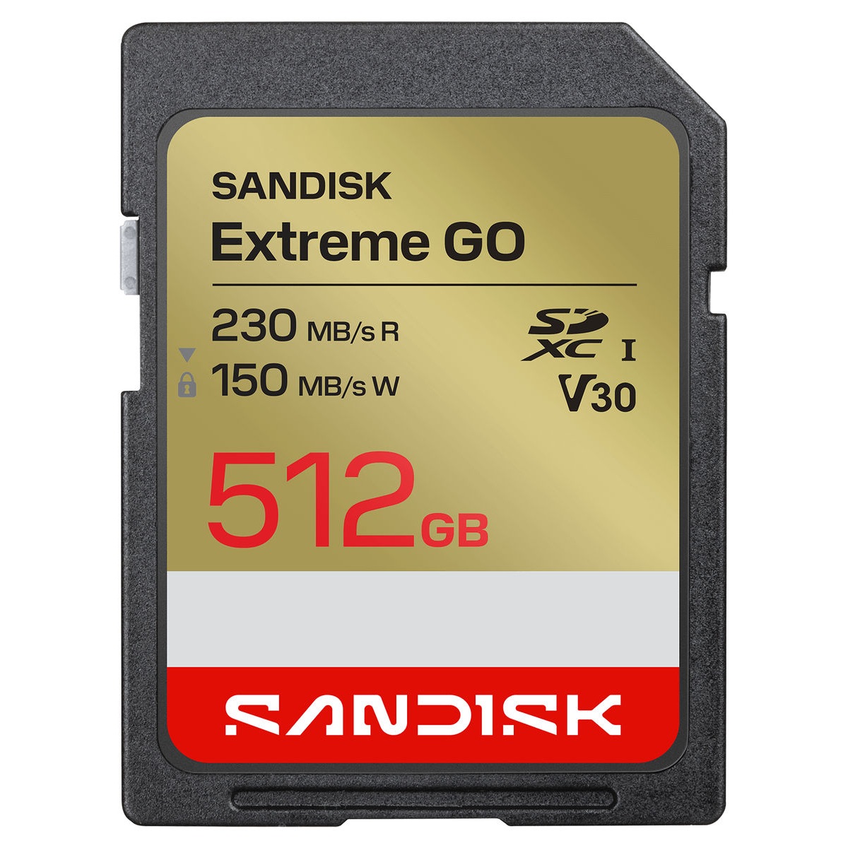 Extreme GO SDXC UHS-Iカード 512GB ※海外パッケージ品