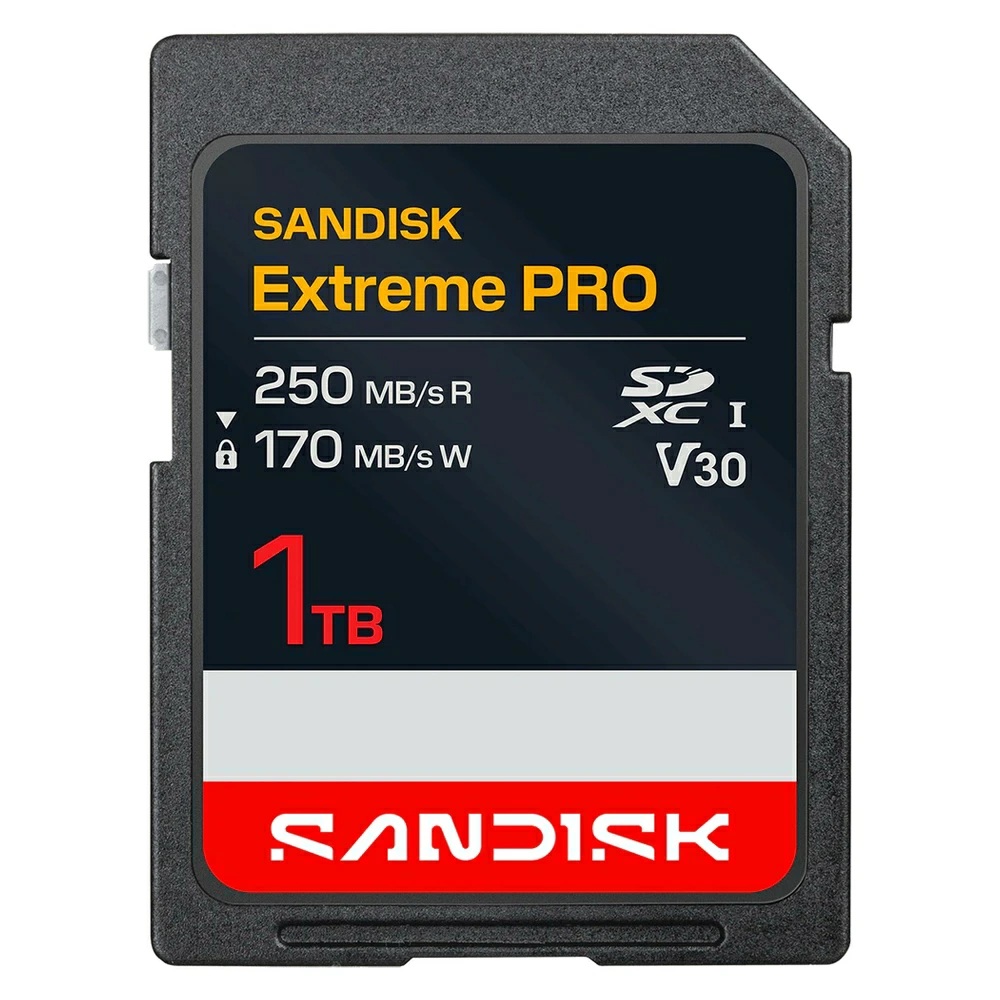 Extreme PRO SDXC UHS-Iカード 1TB ※海外パッケージ品