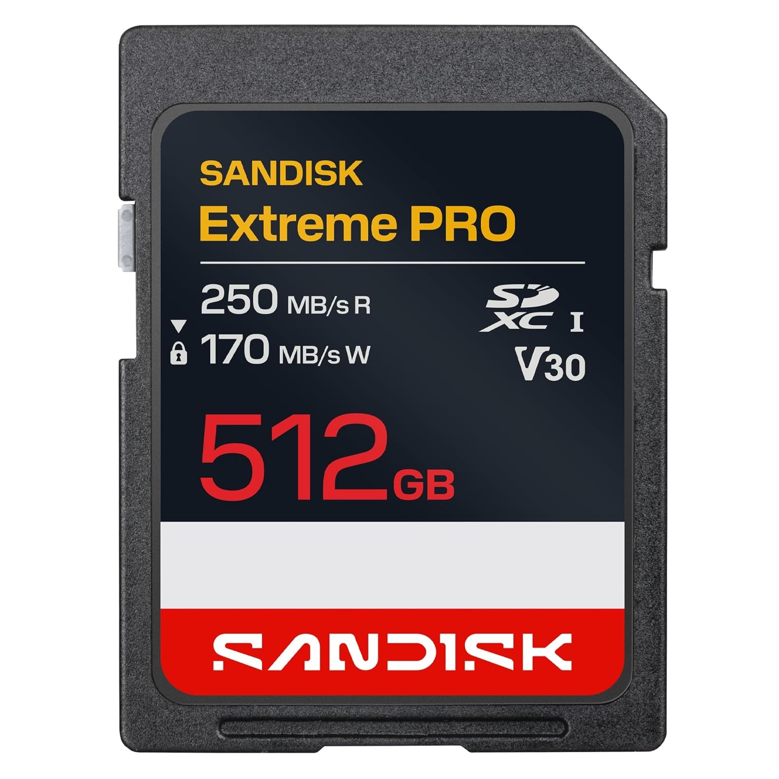 Extreme PRO SDXC UHS-Iカード 512GB ※海外パッケージ品