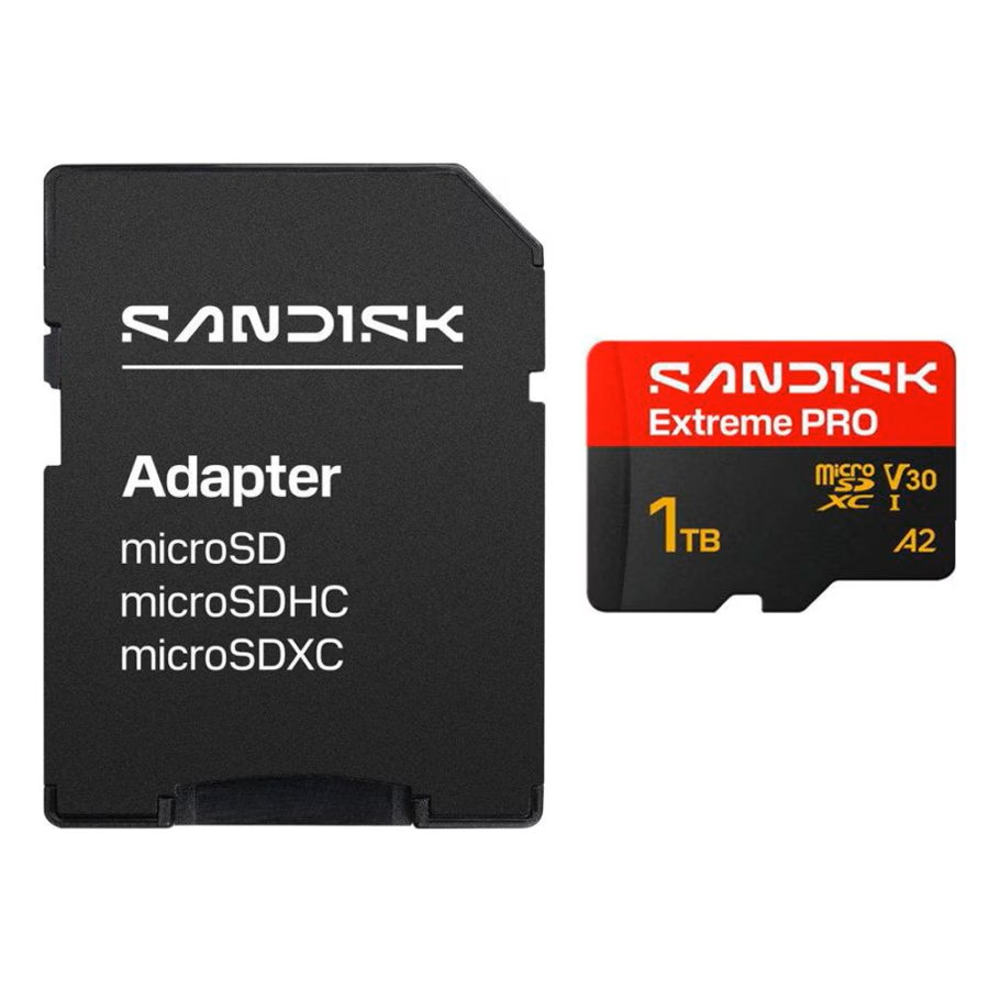Extreme PRO microSDXC UHS-Iカード 1TB ※海外パッケージ品