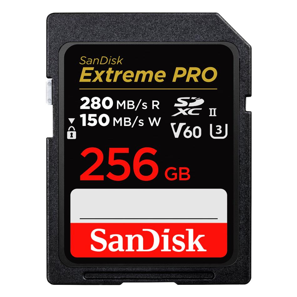 エクストリーム プロ SDXC UHS-Ⅱカード 256GB 【海外パッケージ品 】